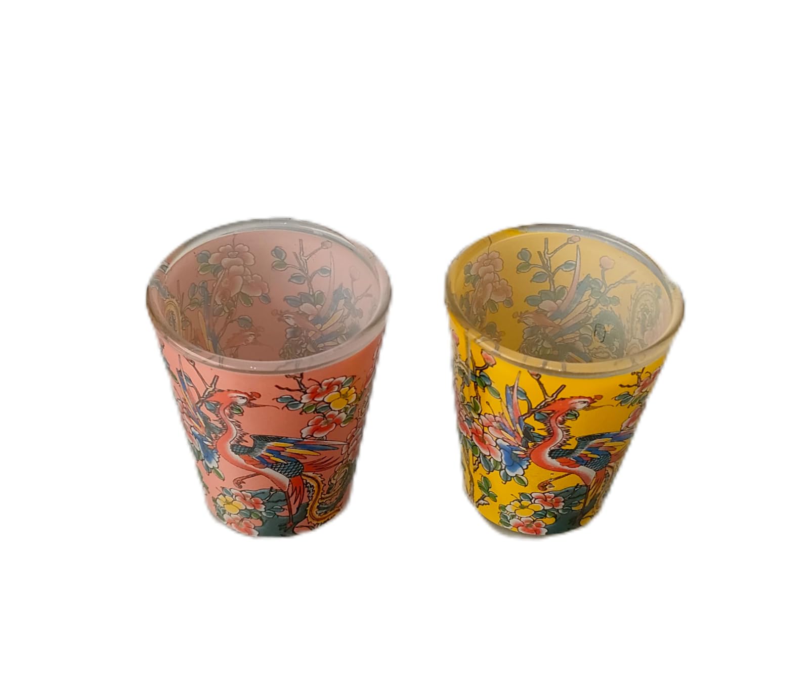 Amazon | プラナカン食器 グラス（コップ）2点セット（イエロー